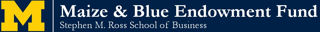 The Maize & Blue Endowment Fund